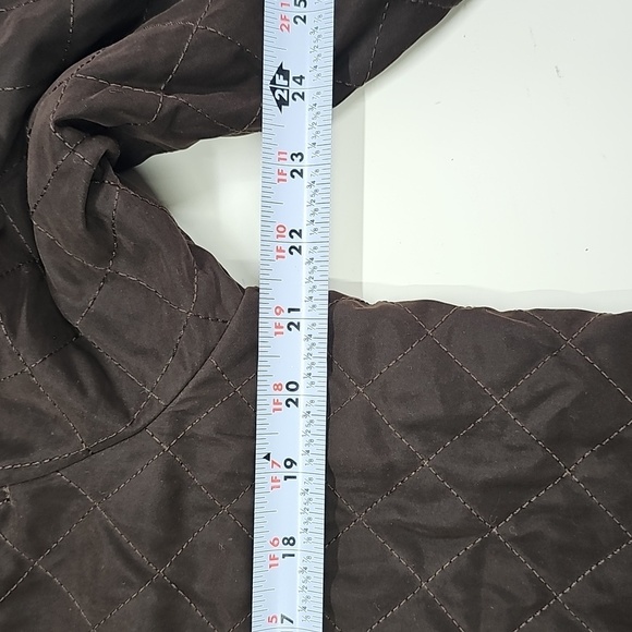 Faconnable Dark Brown Quilted Puffer Jacket - Picture 12 of 13